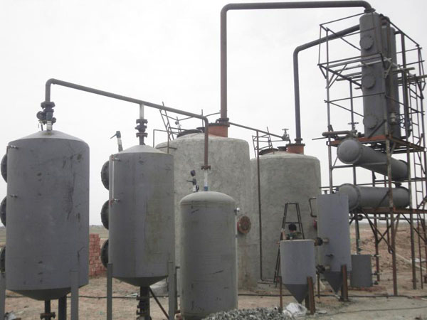 廢輪胎、廢塑料煉油設備